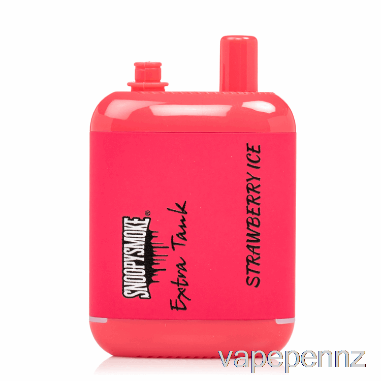 Snoopy Smoke Extra Tank 2 15000 Disposable Strawberry Ice VAPE NZ